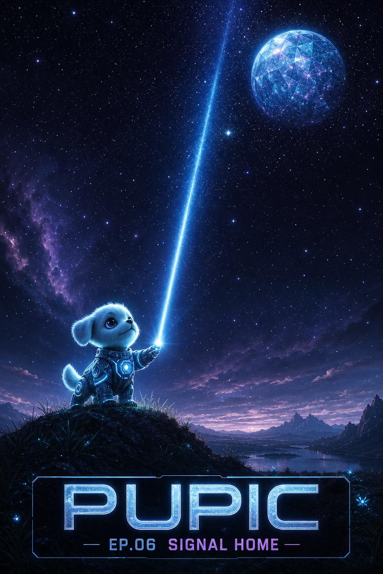 Poster for Pupic episode 06 — Signal Home